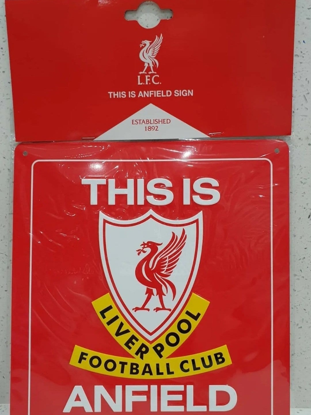Liverpool FC "This Is Anfield" Sign